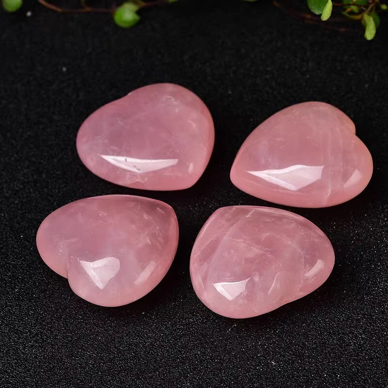 Pink crystal heart – stimulates love and romantic relationships
