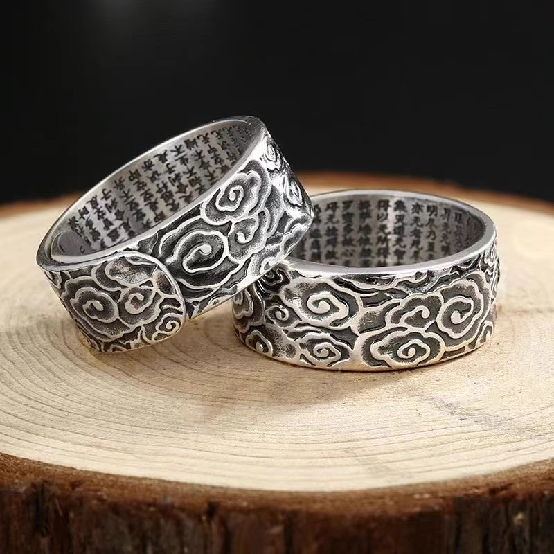 Feng Shui Pixi Auspicious Cloud Ring - Wealth and Protection
