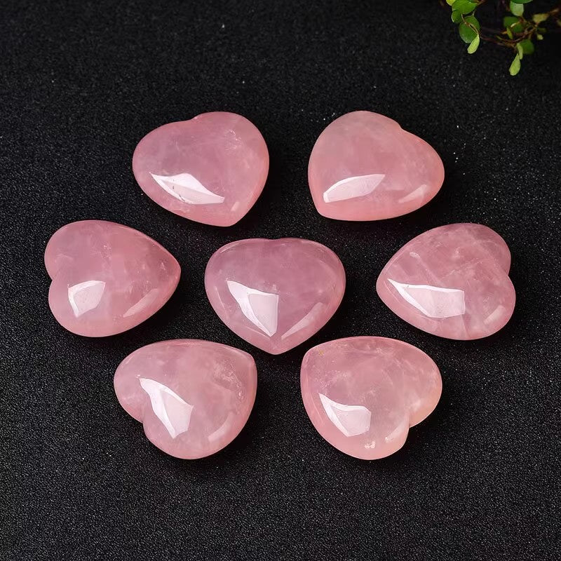 Pink crystal heart – stimulates love and romantic relationships