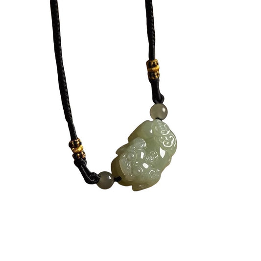 White Jade Stone Pixi - Honour and Purity