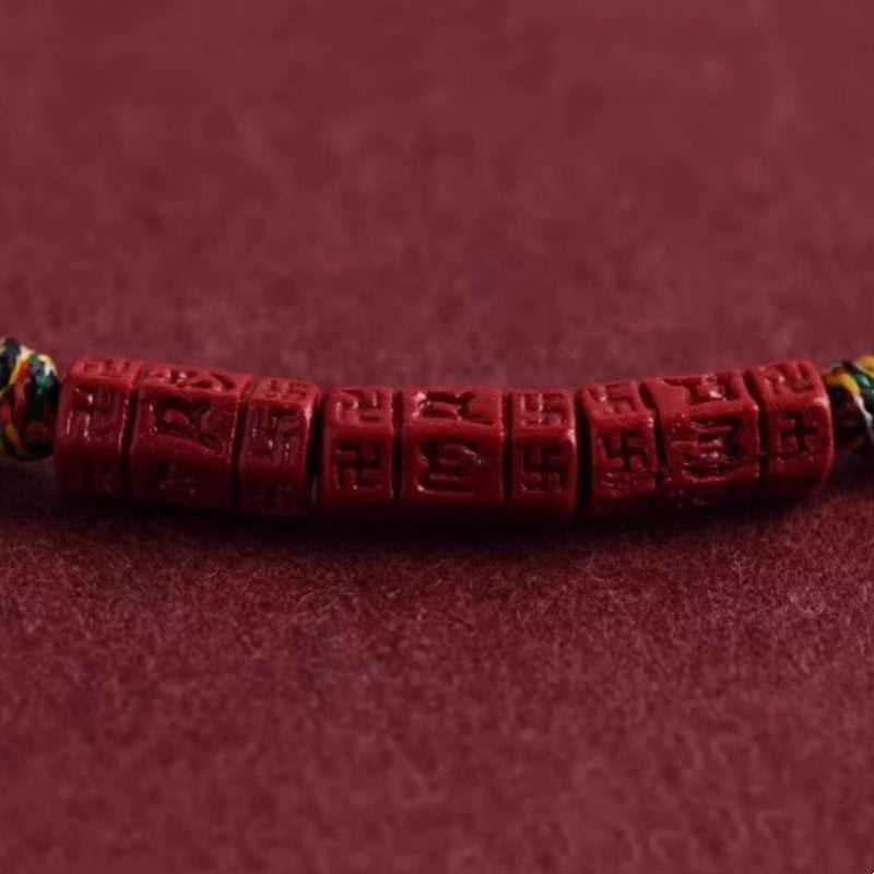 Cinnabar Bracelet - Auspicious and Peaceful