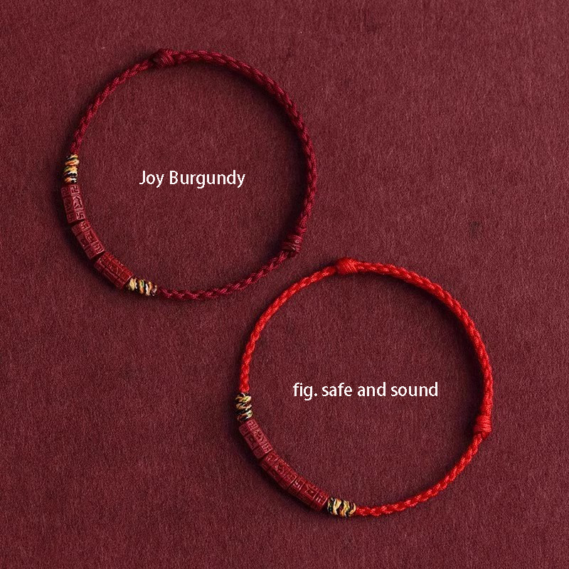 Cinnabar Bracelet - Auspicious and Peaceful